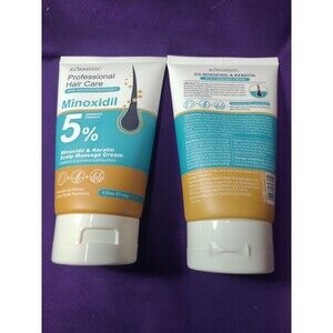 Kormesic 5% Minoxidil & Keratin Scalp Massage Cream Hair Care Treatment 2 Pack
